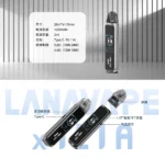LANA JET MAX 30W 可調壓注油主機套裝｜1.47吋彩屏・Mesh霧化系統：圖片 7