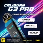 Uwell Caliburn G3 PRO 卡里蹦系列|UWELL Caliburn G3 PRO 咖哩棒註油式小煙主機| 全螢幕UI介面| 35W可調輸出：圖片 4