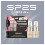 SP2 MAX 煙彈 | SP2S MAX 煙彈口味推薦 | 適配SP2S MAX 主機 | 10種口味可選 | 4ml巨大容量煙蛋 2顆裝-陶瓷霧化芯